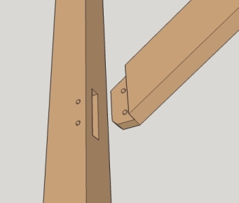 bare-faced tenon